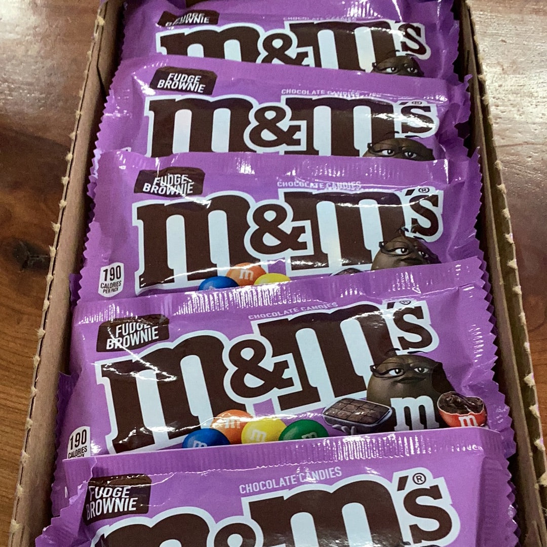 M&ms fudge brownie