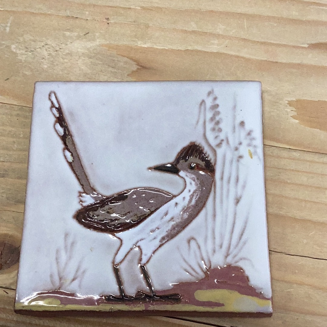MS Mc Kusick tile signed