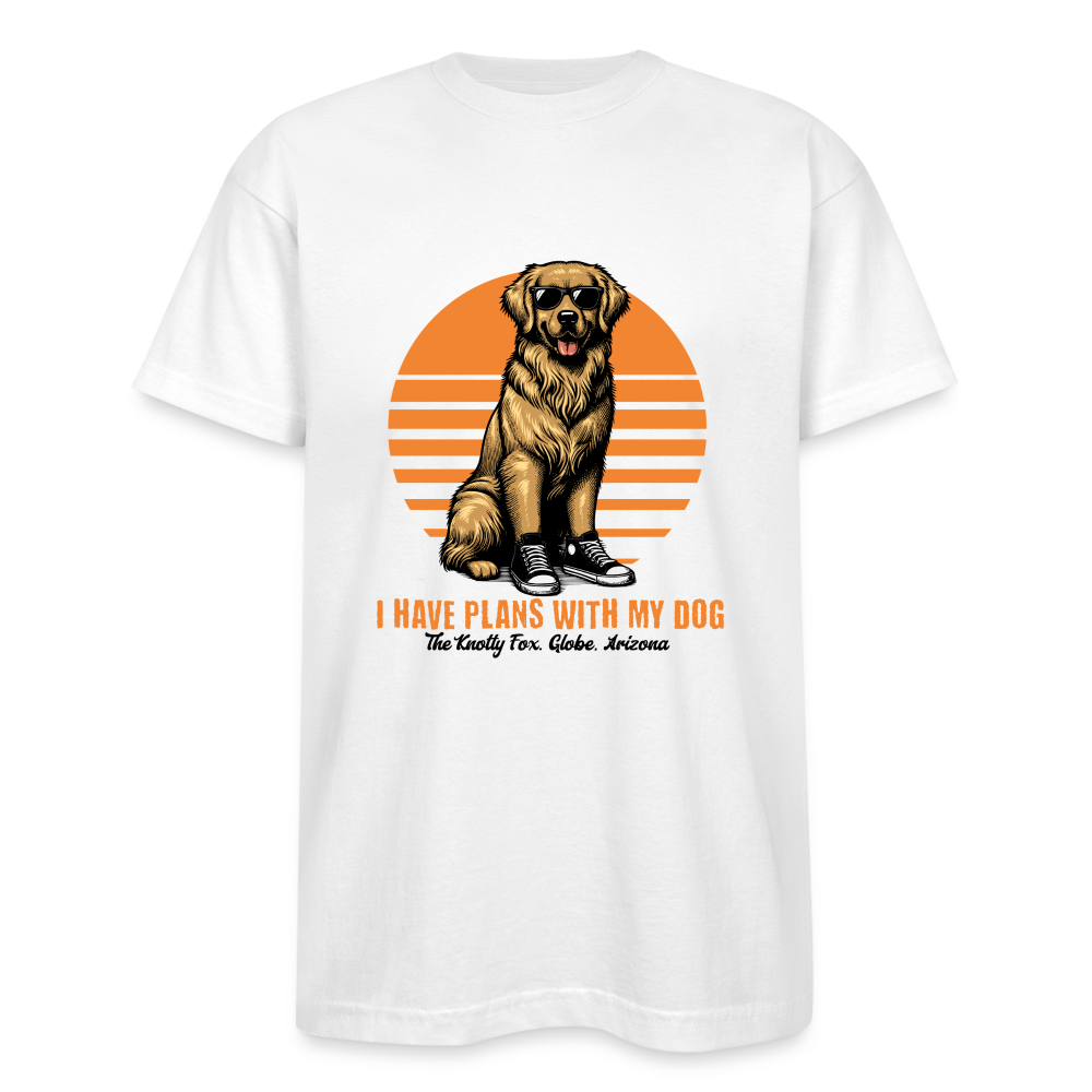 "Doggy Date Tee" - white