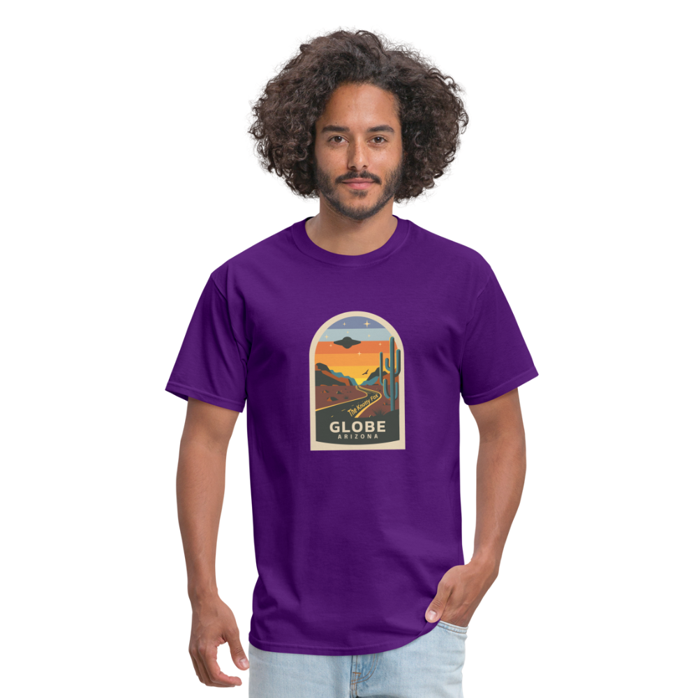 "Alien Tee" - purple