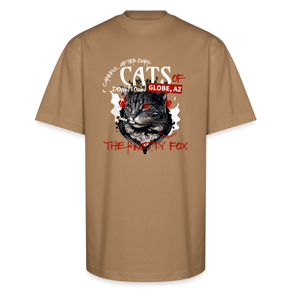 "Cat Gang" - khaki