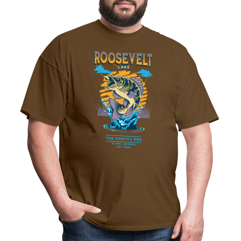 "Roosevelt Lake" - brown