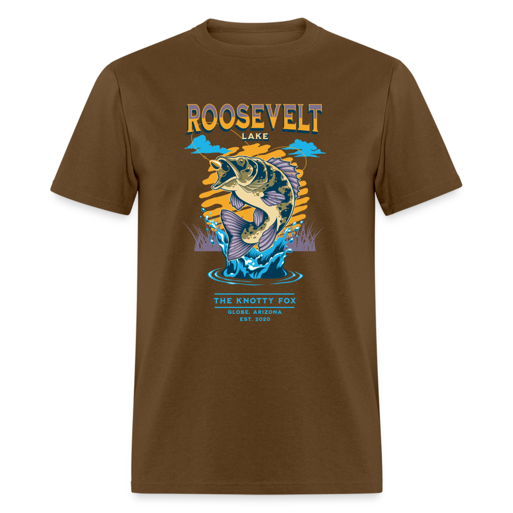 "Roosevelt Lake" - brown