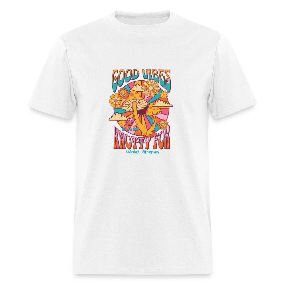 "Hippy Tee" - white