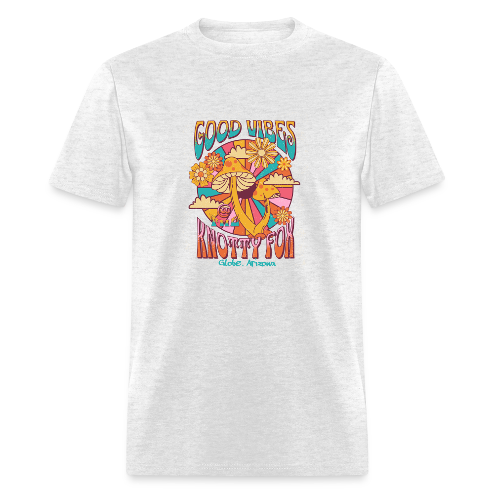 "Hippy Tee" - light heather gray