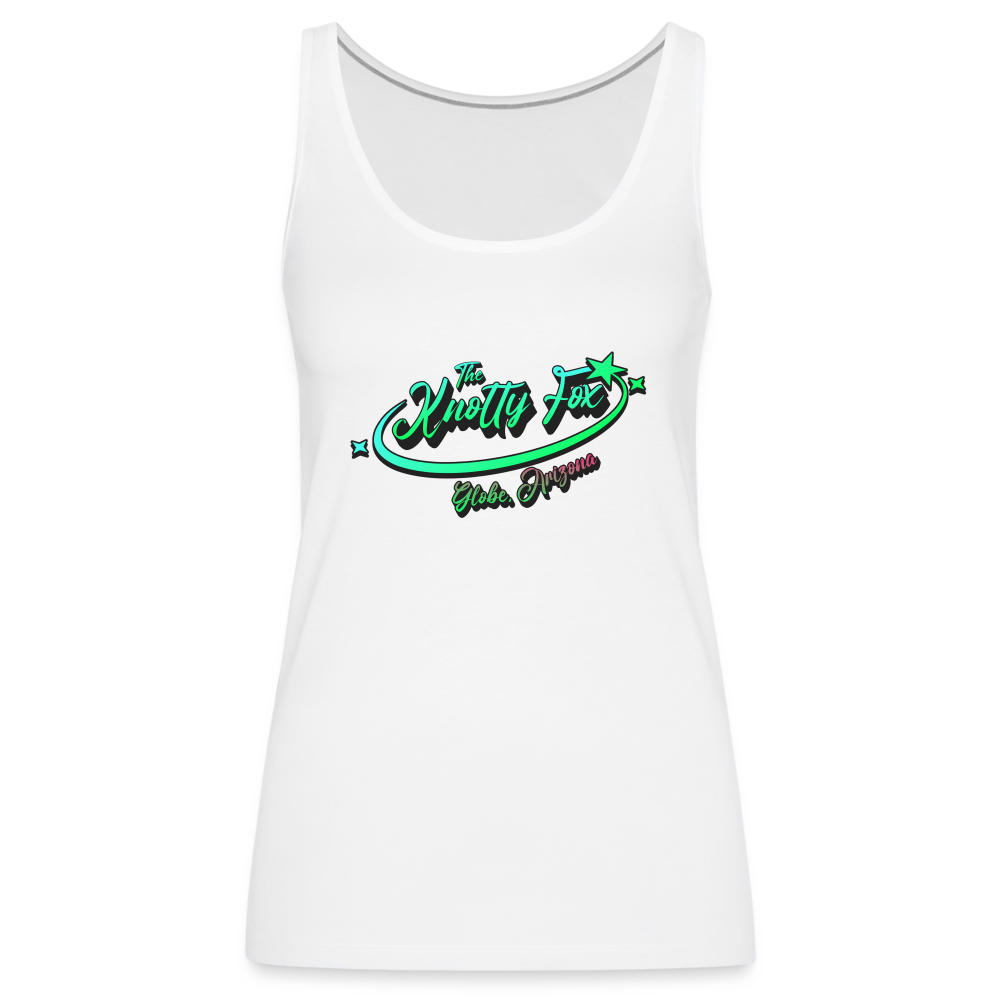 "Retrofuturism Tank" - white