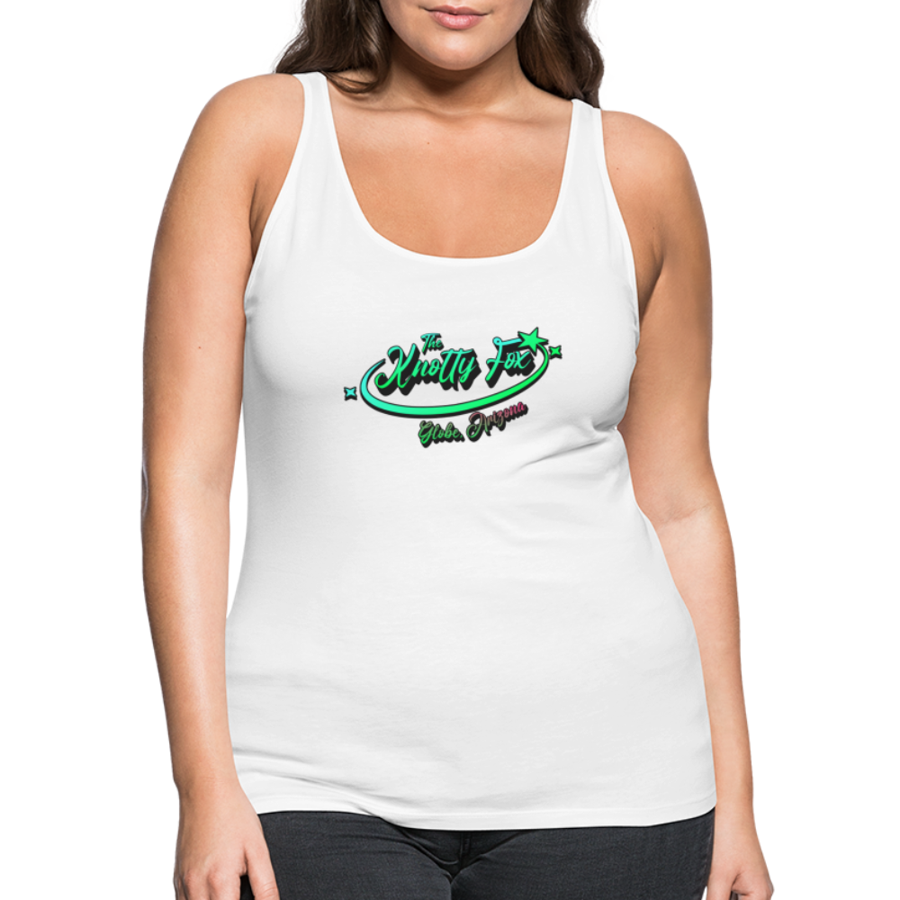 "Retrofuturism Tank" - white