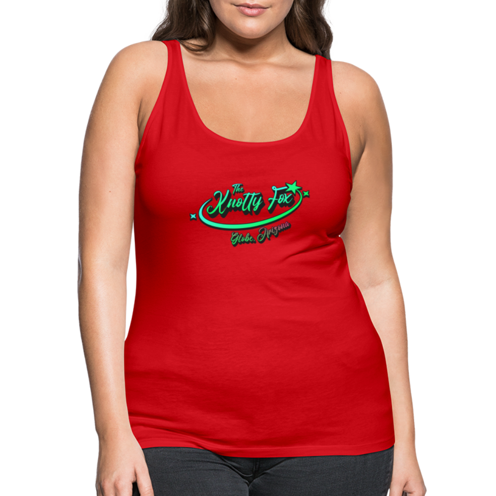 "Retrofuturism Tank" - red