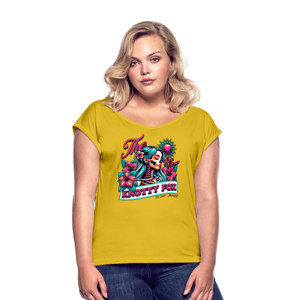 "Dead Fox" - mustard yellow