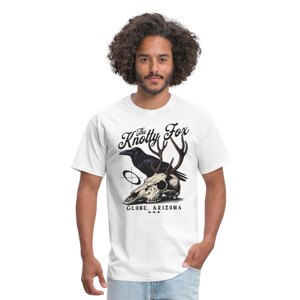 "Crow Tee" - white