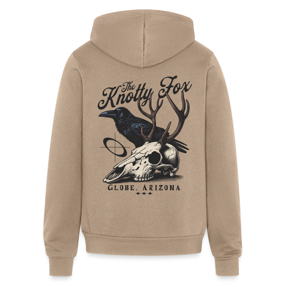 "Crow Hoodie" - tan