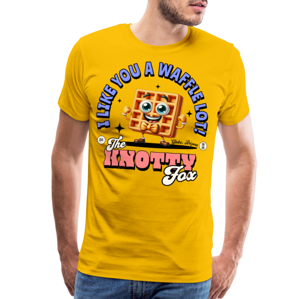"Waffle" - sun yellow