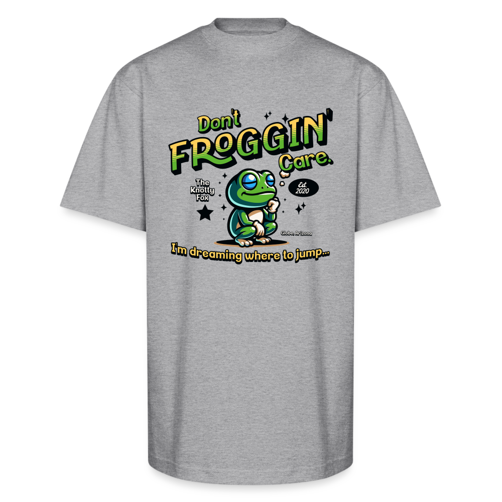 "Froggin'" - heather gray