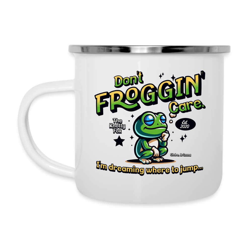 "Don't Care Mug" - white