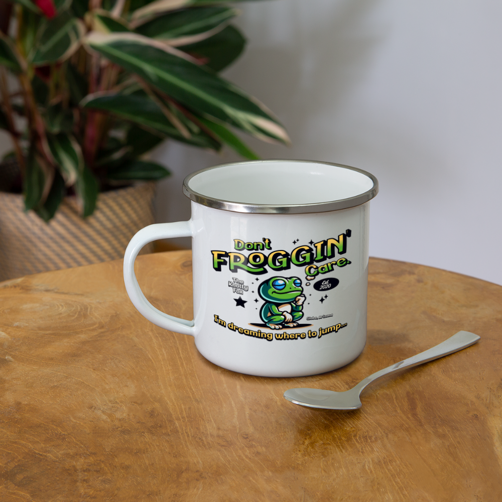 "Don't Care Mug" - white