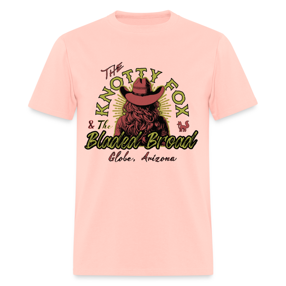 "Double-Edged" Tee - blush pink