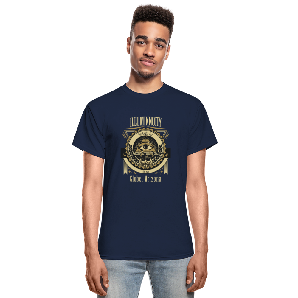"Illumiknotty" - navy