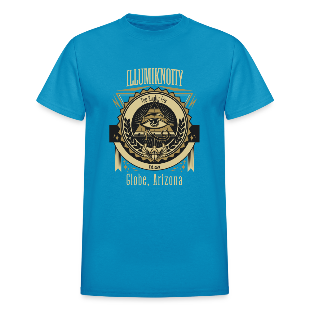 "Illumiknotty" - turquoise