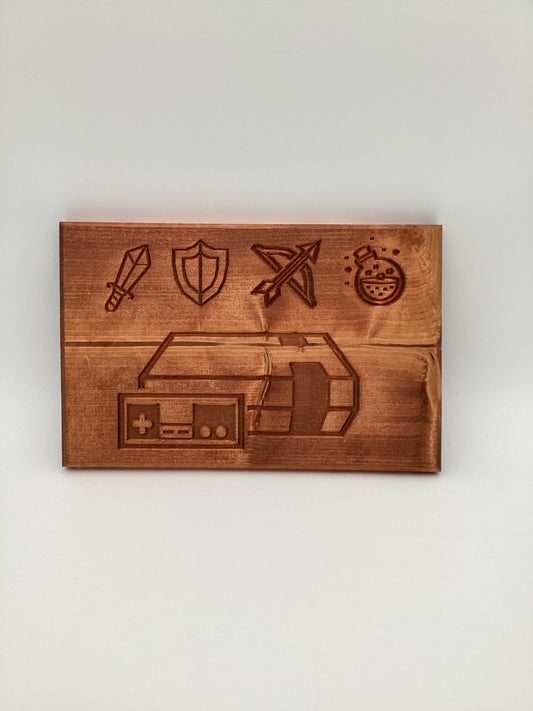 Gamer wood sign/Art