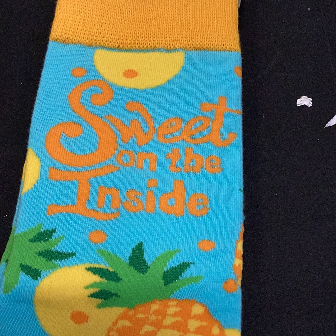 Socks sweet on the inside