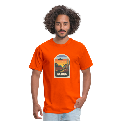 "Alien Tee" - orange