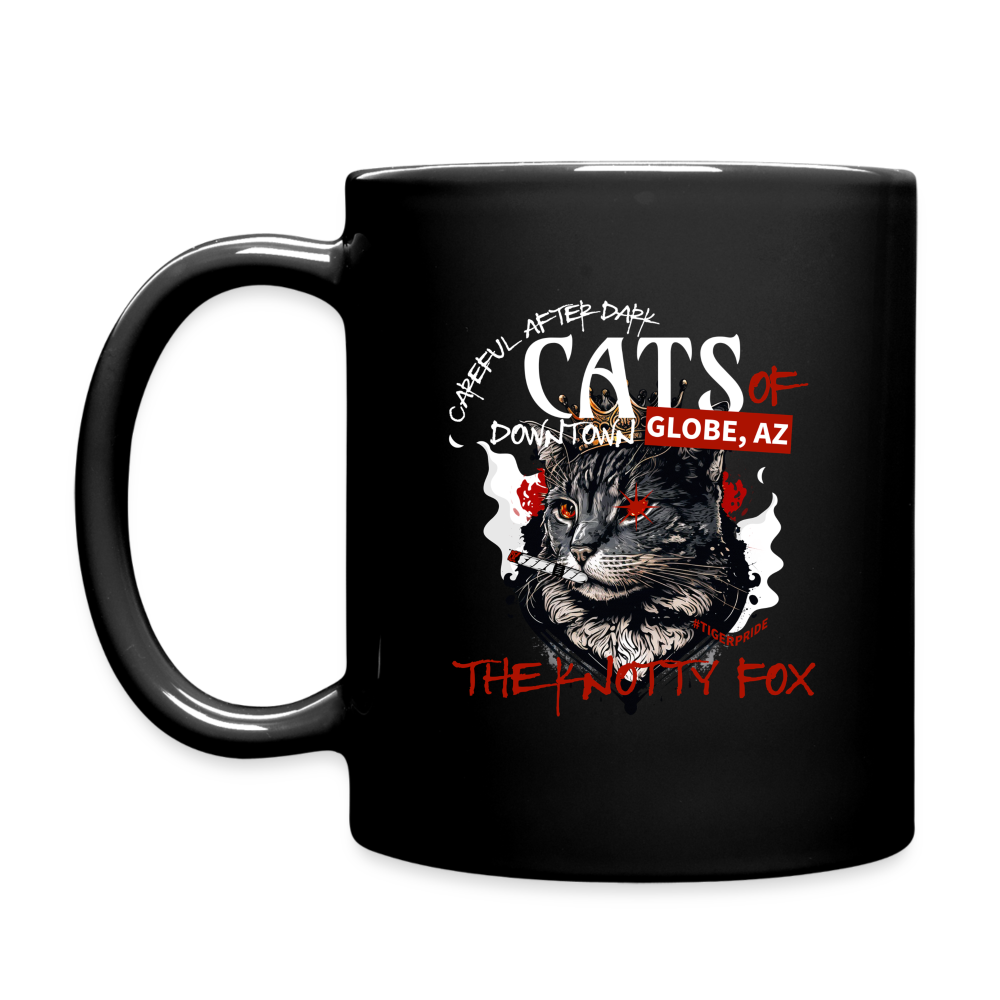 "Cat Gang Mug" - black