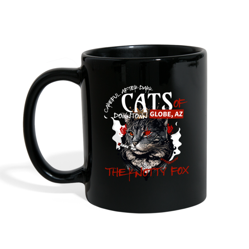 "Cat Gang Mug" - black