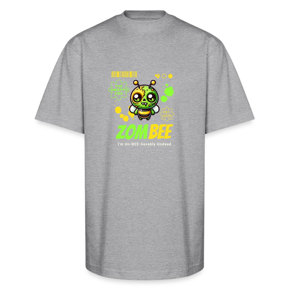 "ZomBee Tee" - heather gray