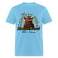 "Double-Edged" Tee - aquatic blue