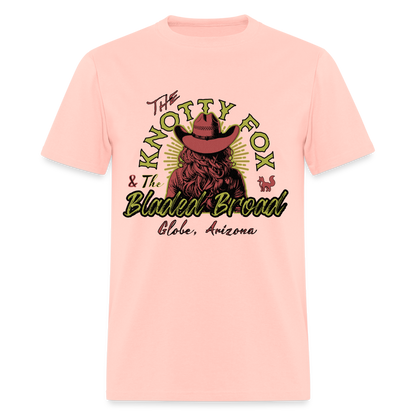"Double-Edged" Tee - blush pink 